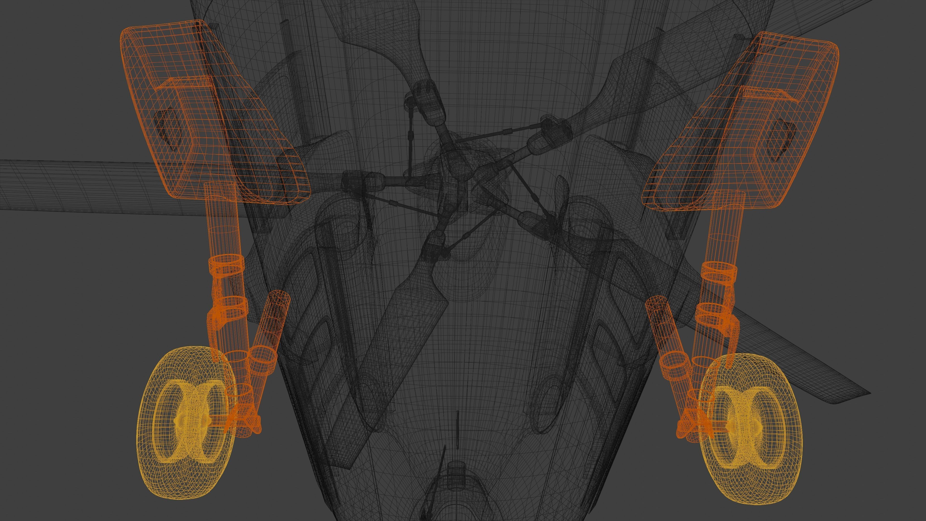 Harbin Z-20 - THE CHINESE BLACK HAWK - 3D model_17