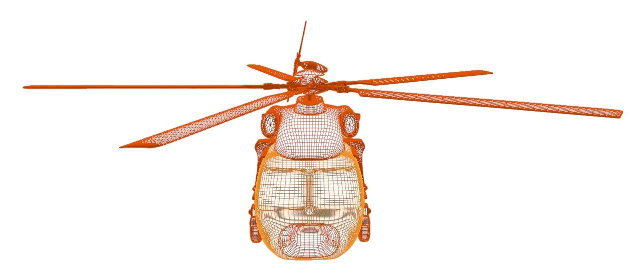 Harbin Z-20 - THE CHINESE BLACK HAWK - 3D model_43