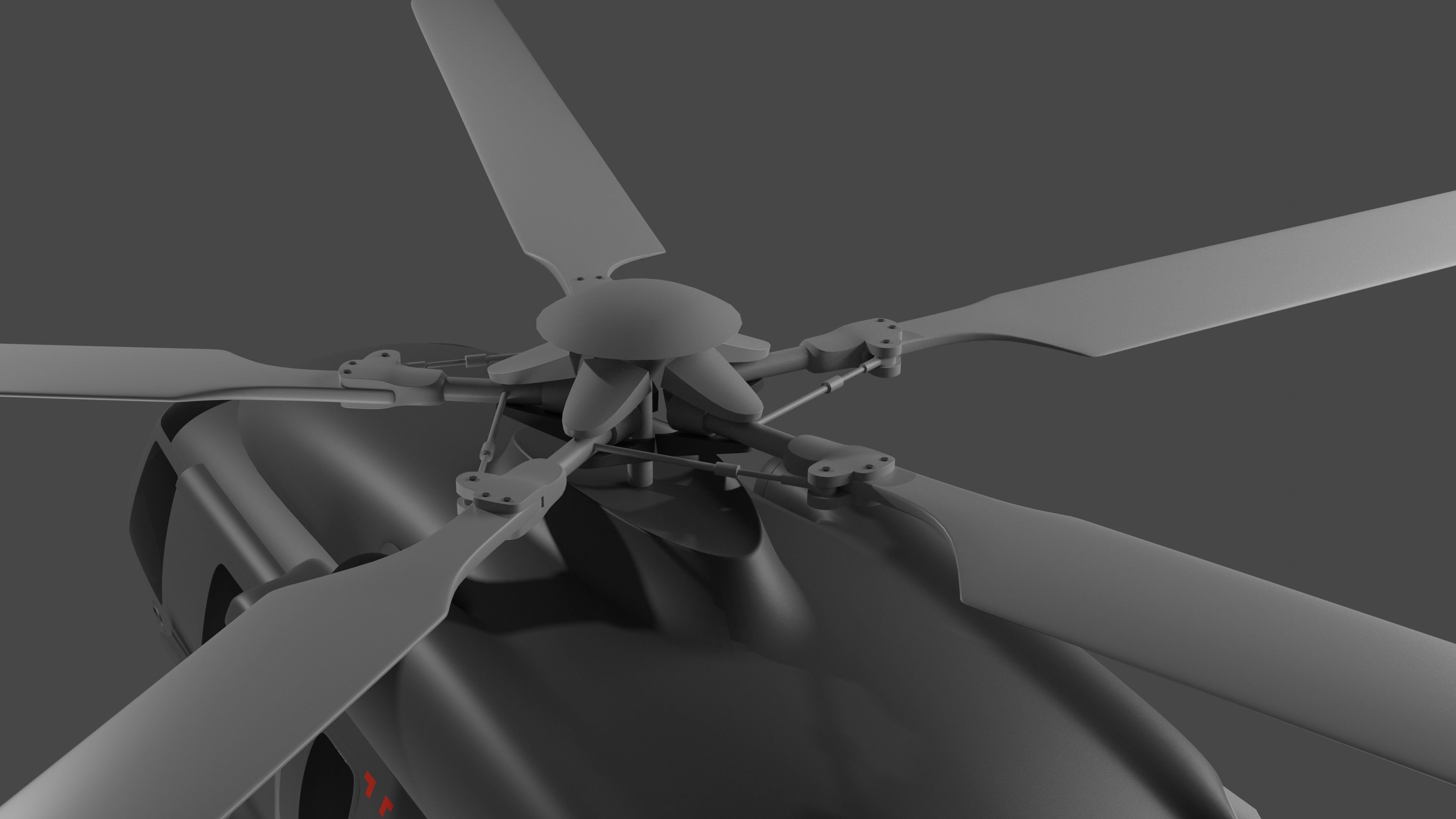 Harbin Z-20 - THE CHINESE BLACK HAWK - 3D model_6