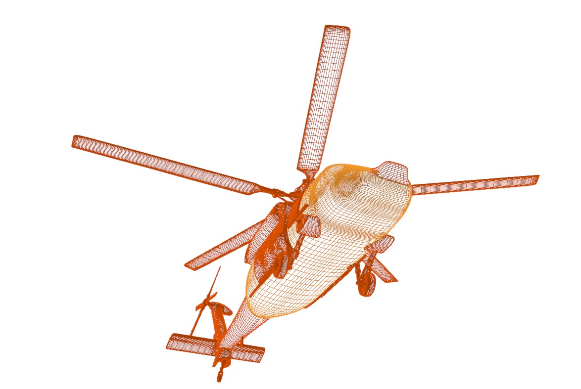 Harbin Z-20 - THE CHINESE BLACK HAWK - 3D model_44