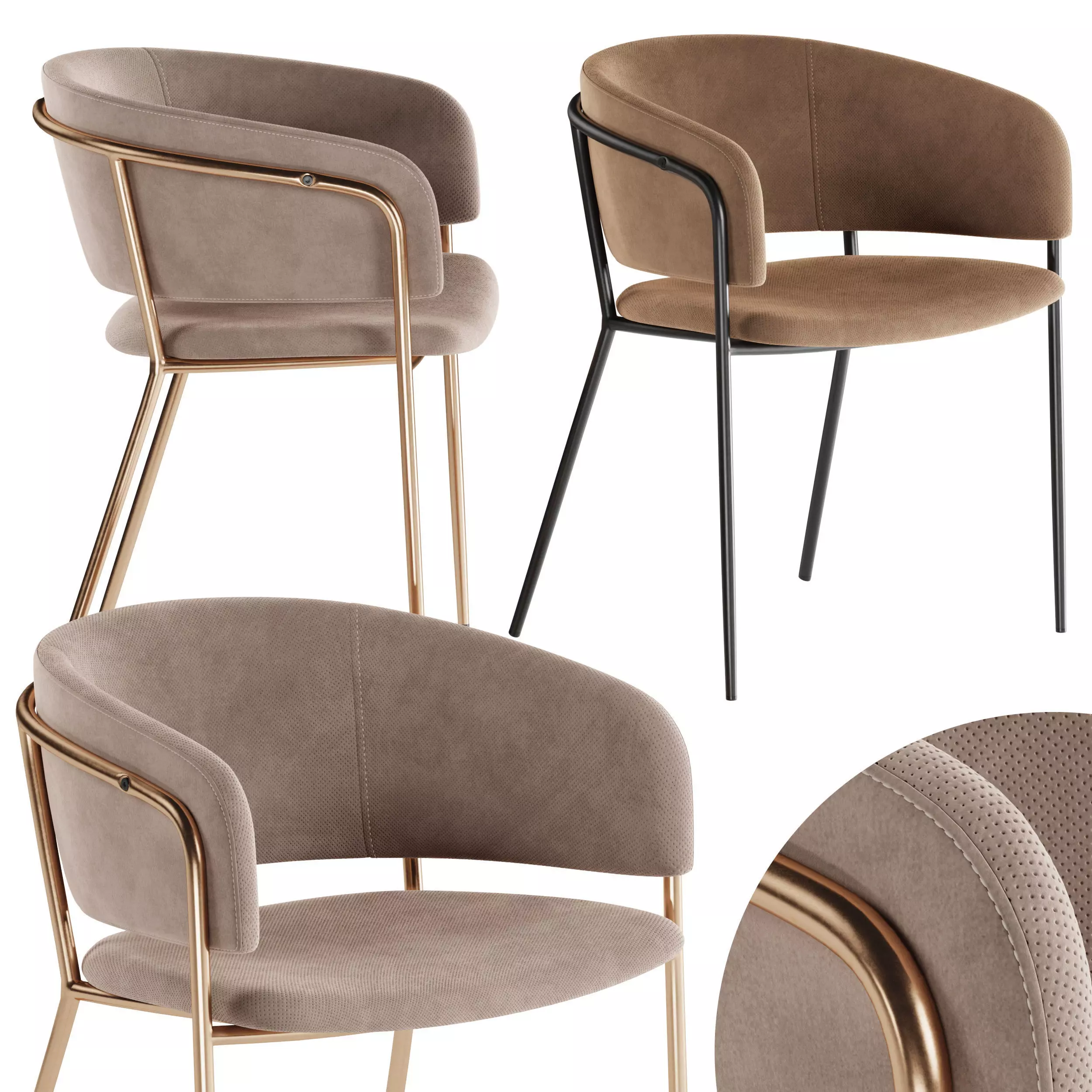 La Forma stool Konnie 3D model