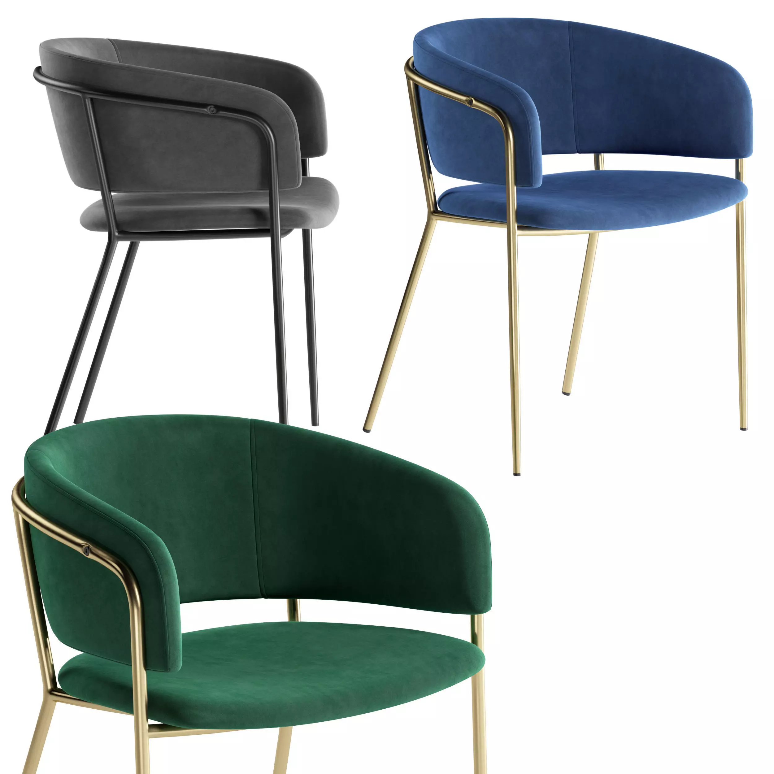 La Forma stool Konnie 3D model