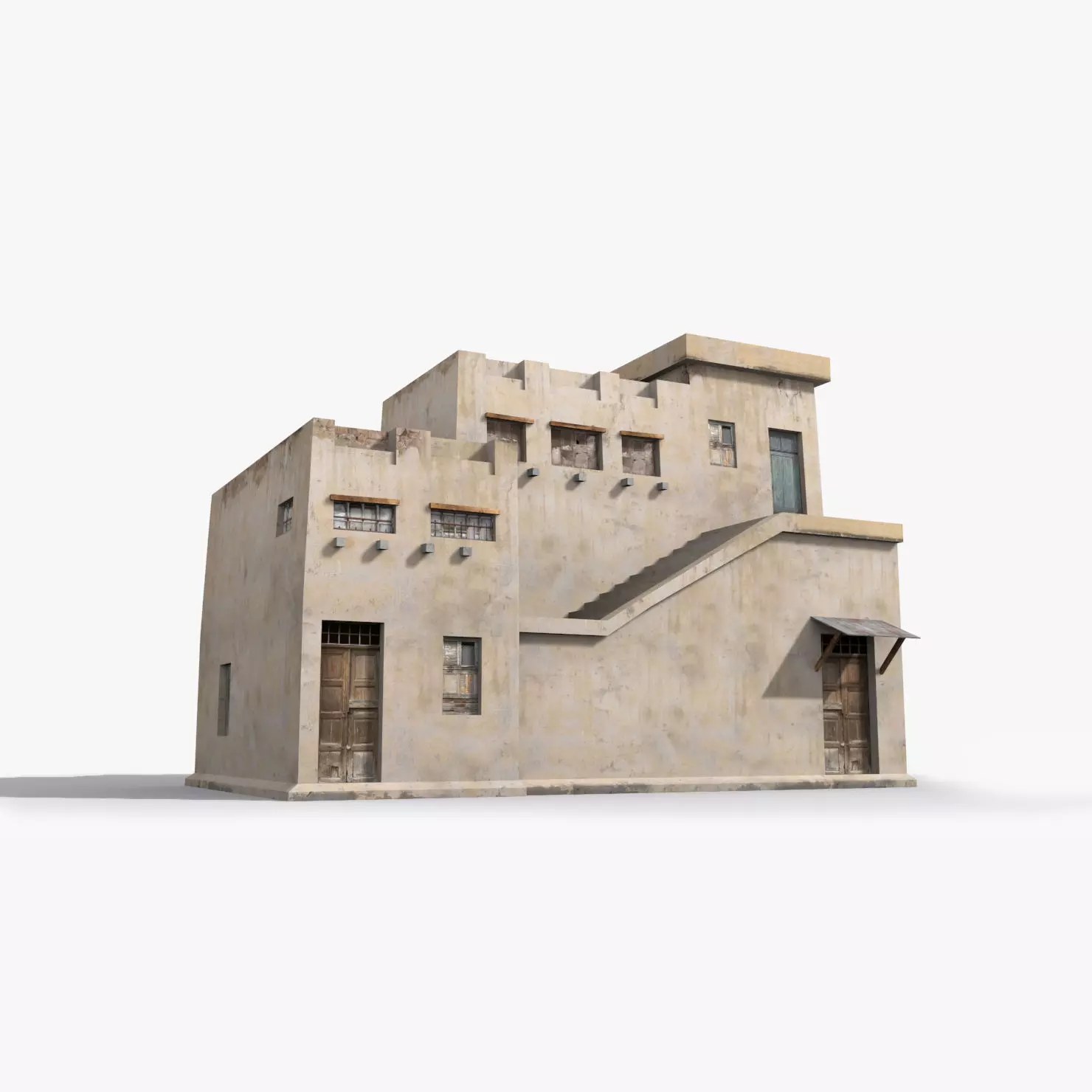 Arab x29 Low-poly 3D model