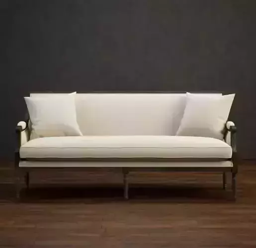 Collection of 10 retro sofas