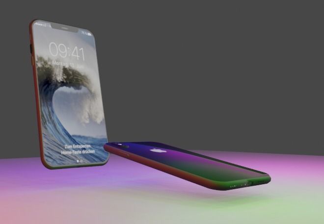 iPhone XS Max 3D model_1