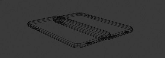 iPhone XS Max 3D model_6