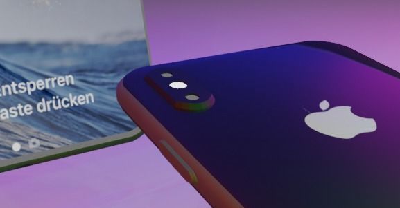 iPhone XS Max 3D model_2