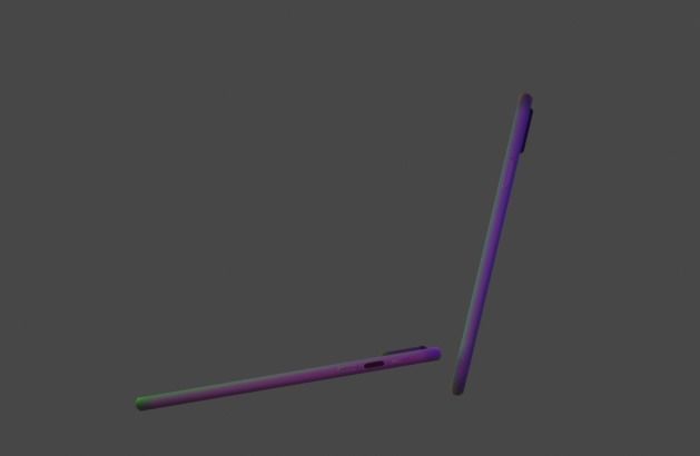 iPhone XS Max 3D model_3