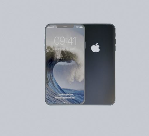 iPhone XS Max 3D model_7