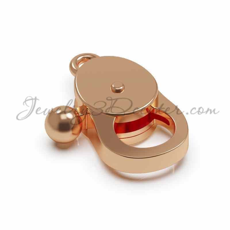 lock zamok 3 3D print model_2