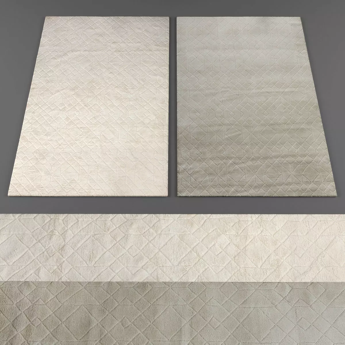 Rugs collection 171 Low-poly 3D model_0