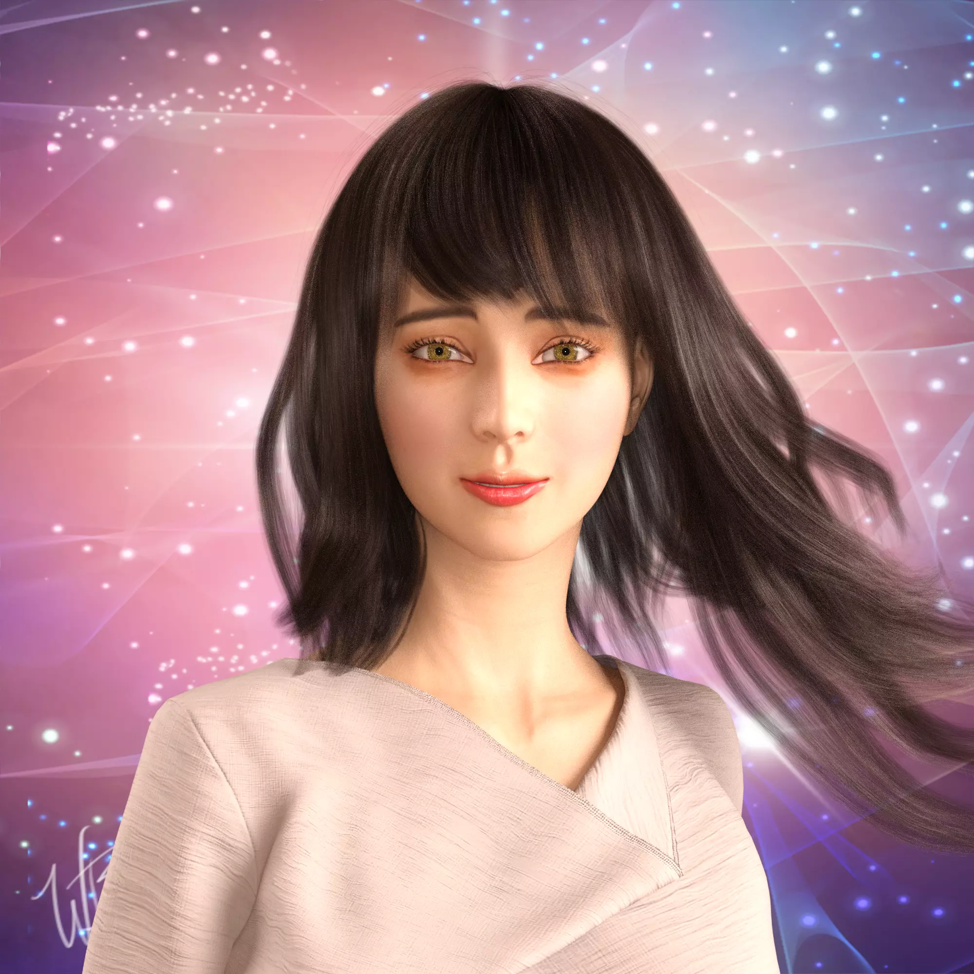 Dilraba For Genesis 8 Female 3D model