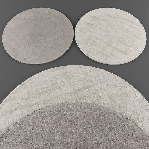 Rugs collection 180 Low-poly 3D model