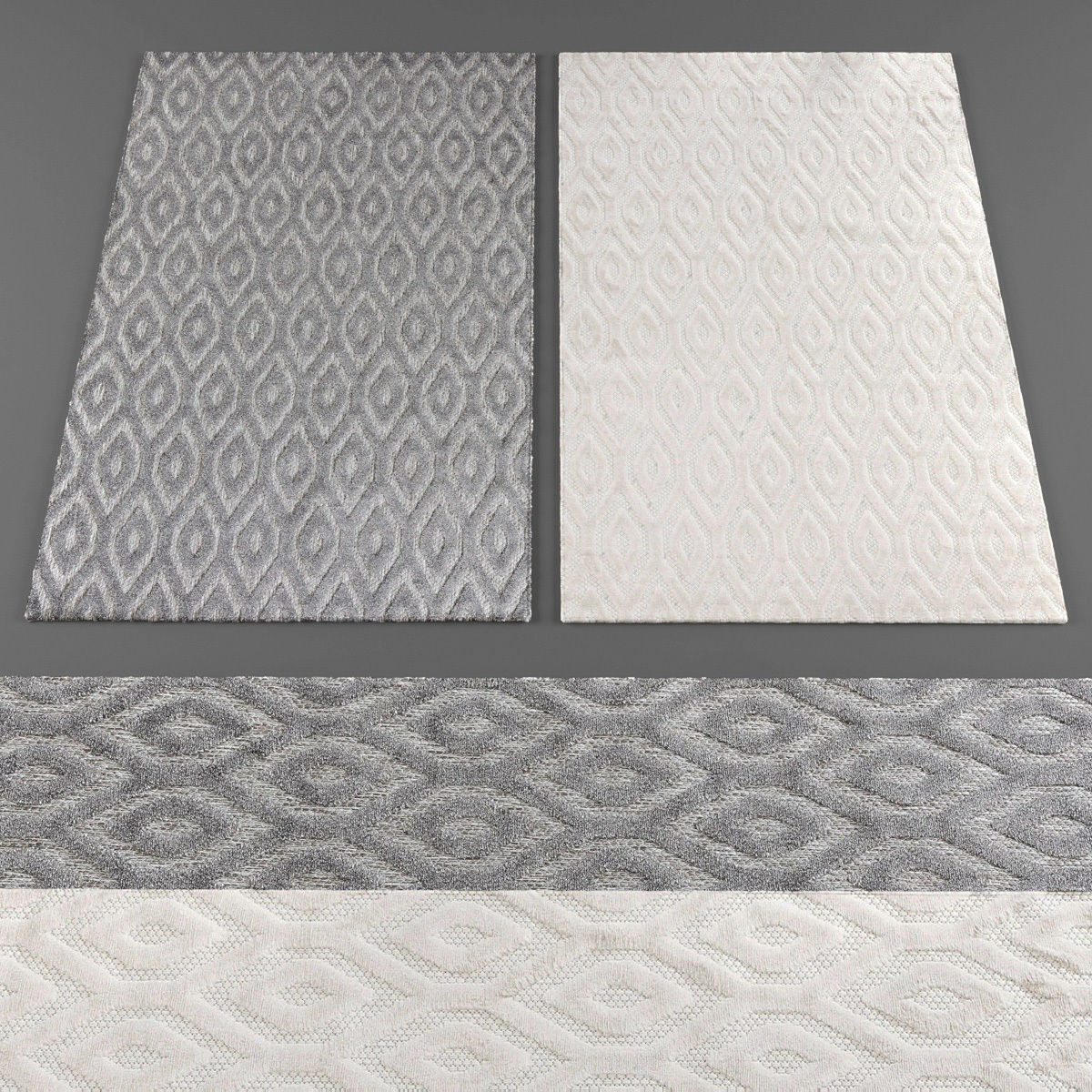 Rugs collection 181 Low-poly 3D model_1