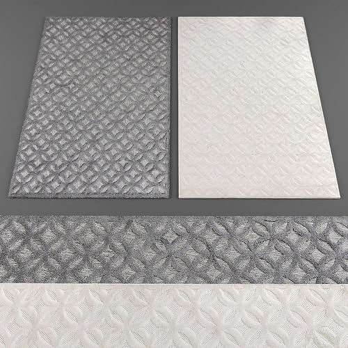 Rugs collection 182 Low-poly 3D model