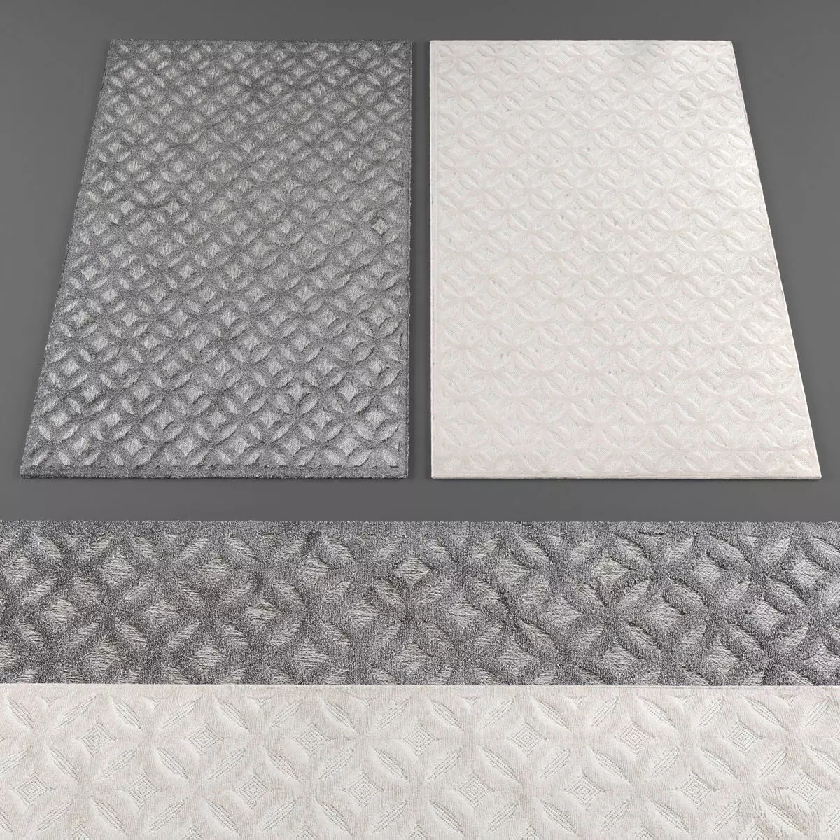 Rugs collection 182 Low-poly 3D model_0