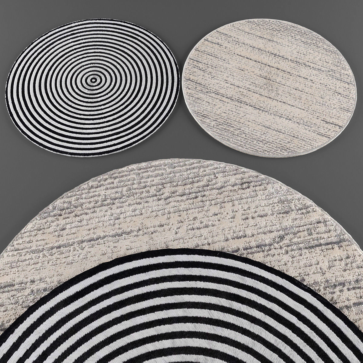 Rugs collection 188 Low-poly 3D model_1