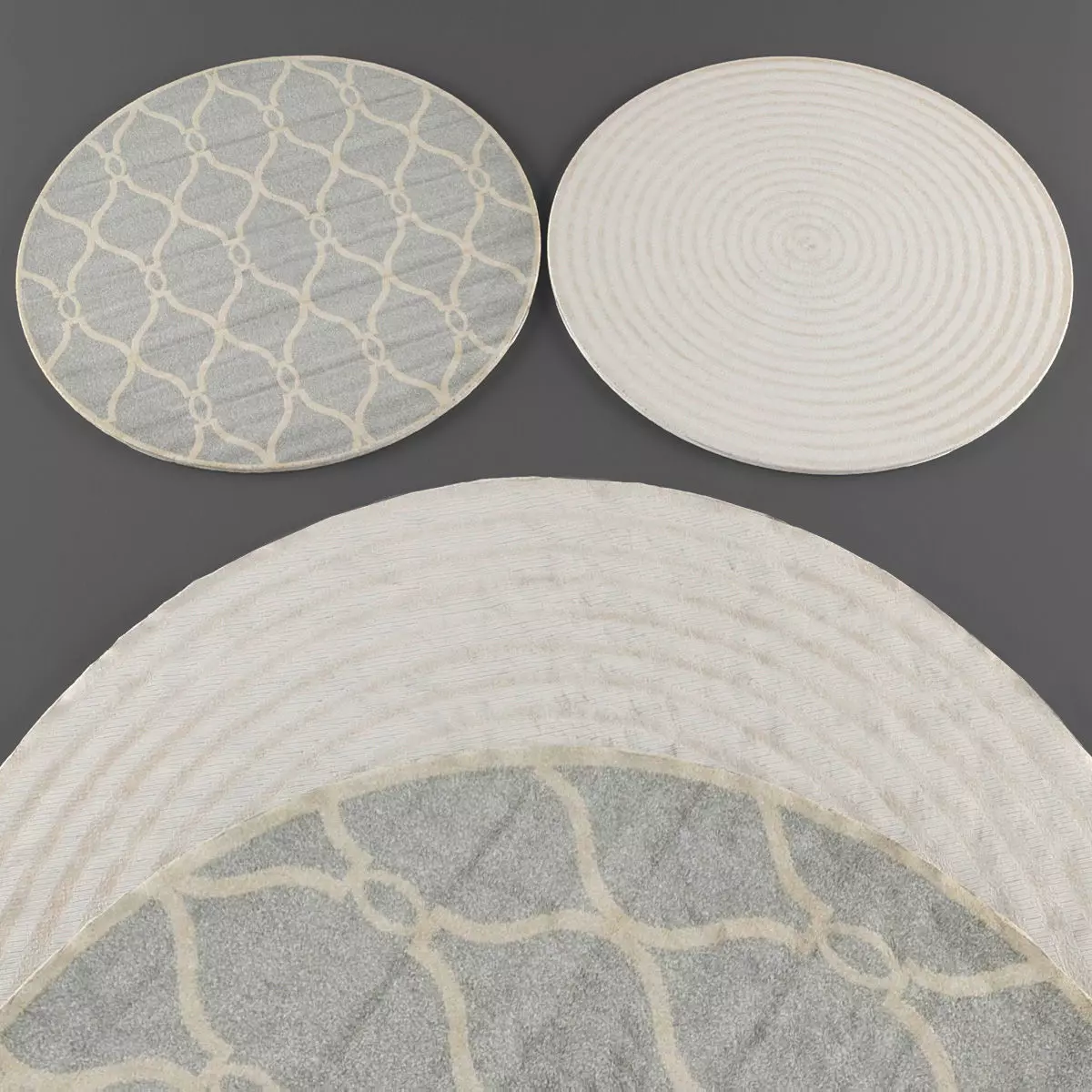 Rugs collection 188 Low-poly 3D model_0