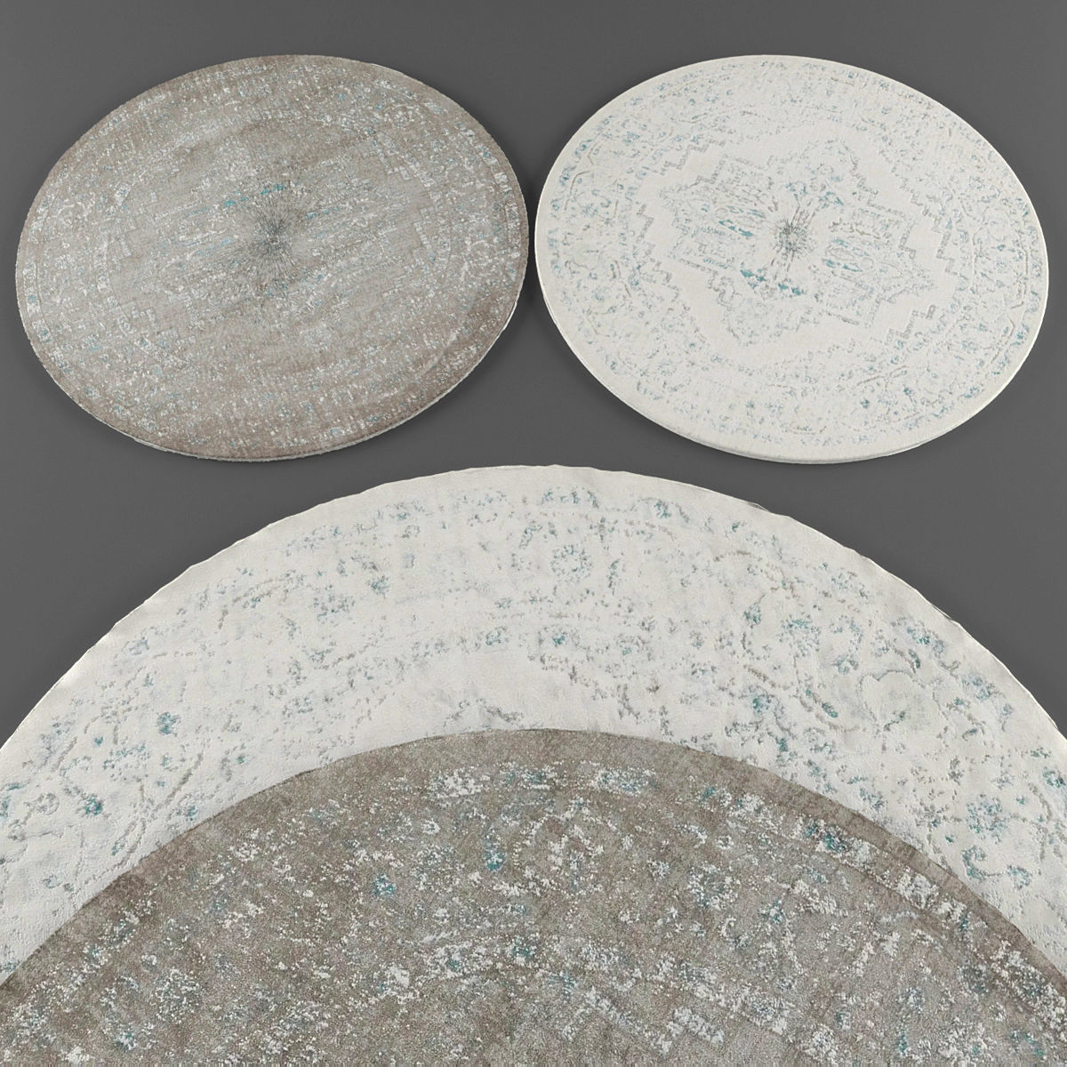 Rugs collection 192 Low-poly 3D model_1