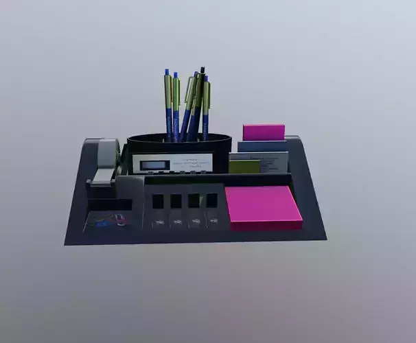 Desk organizer package