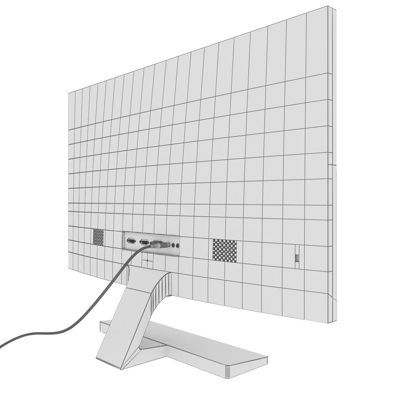 Monitor BenQ 3D model_14