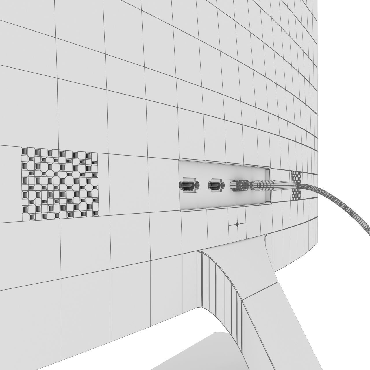 Monitor BenQ 3D model_13