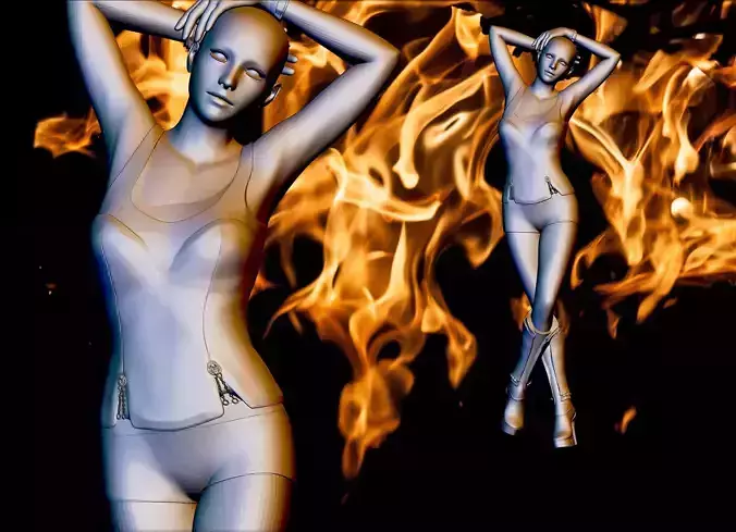 Sexy Posed Female High quality