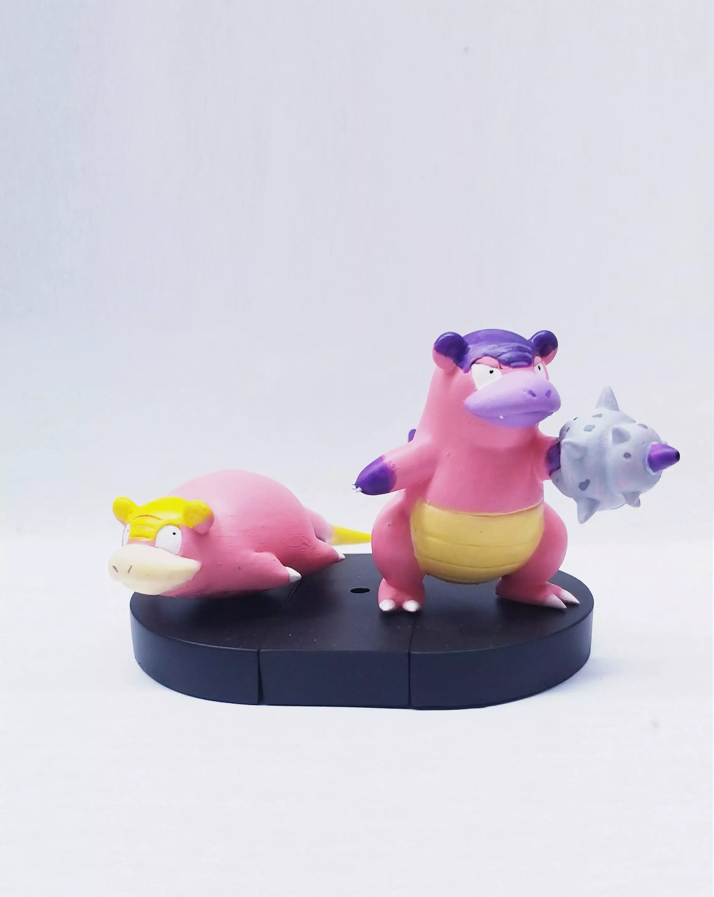 Pokemon Galarian Slowpoke and Slowbro 3D Print Model 3D print model_0