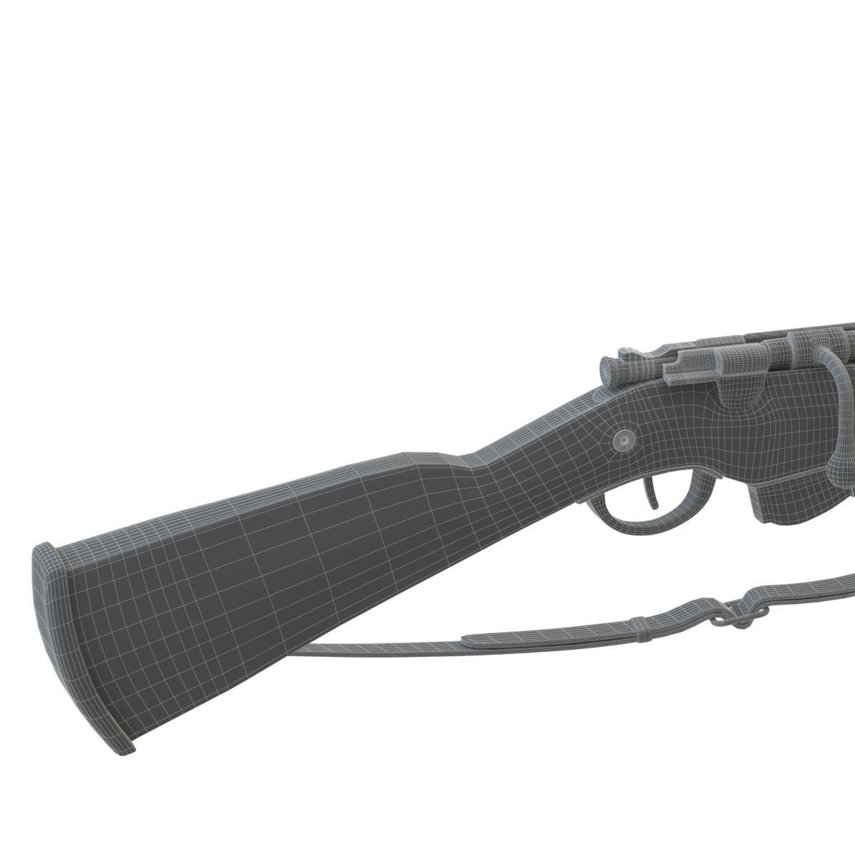 Mle1916 rifles 3D model_10