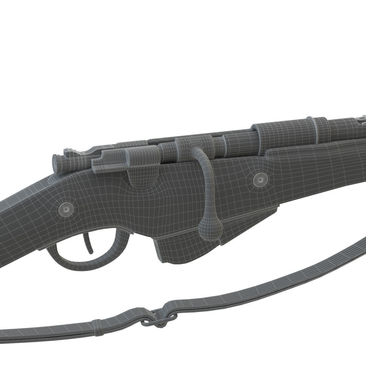 Mle1916 rifles 3D model_9