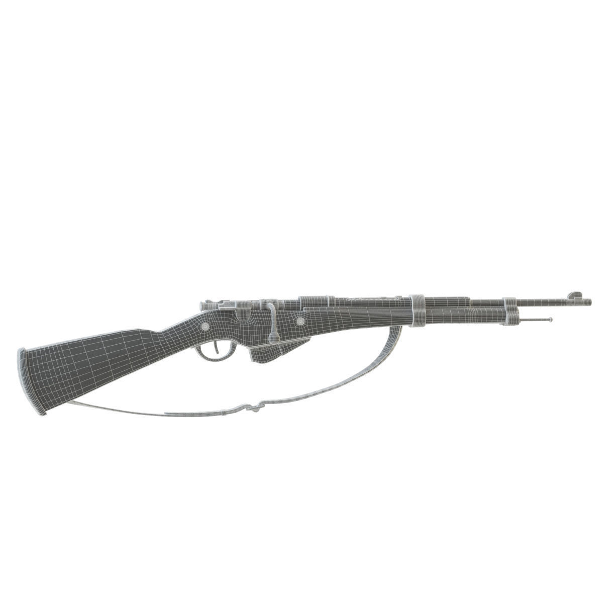 Mle1916 rifles 3D model_8