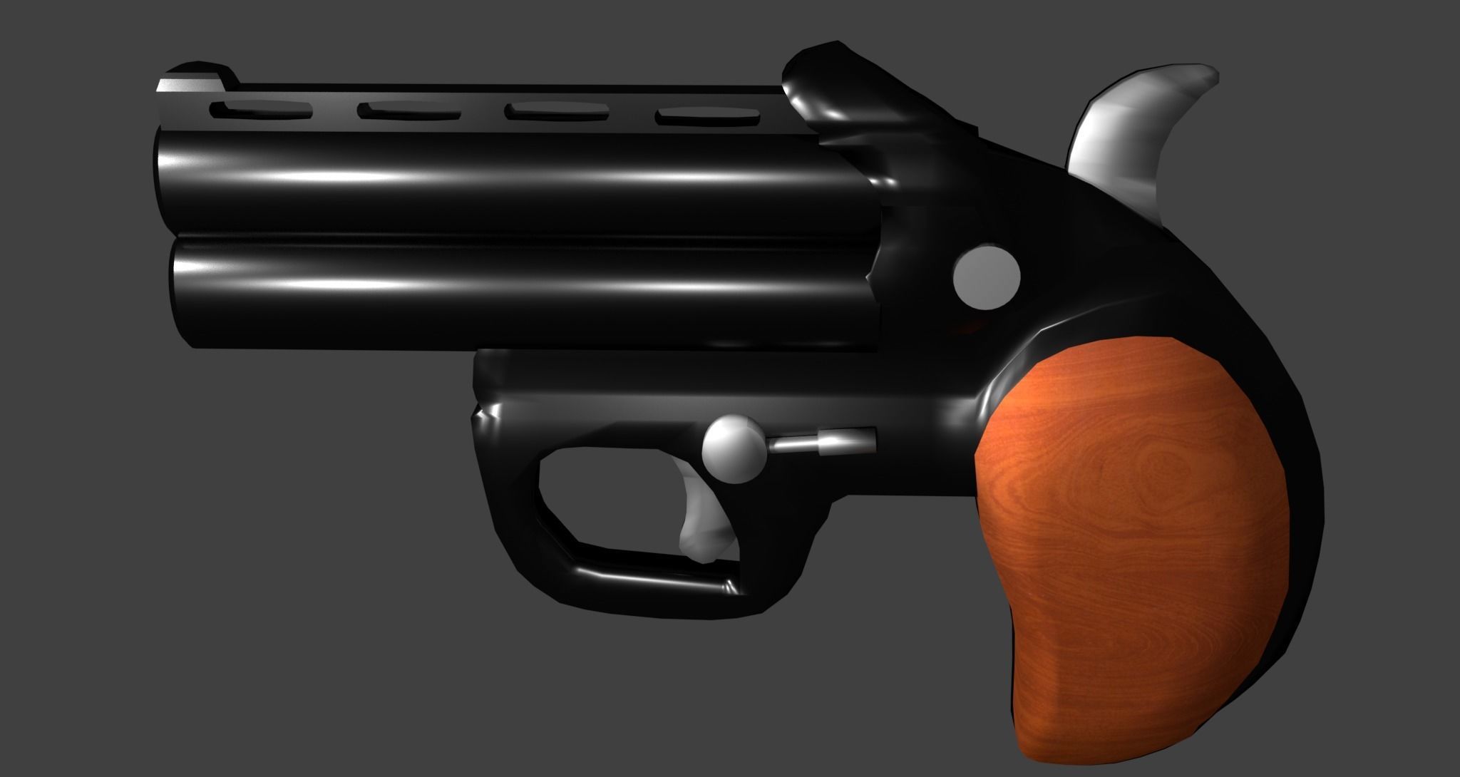 Palm pistol  3D model_15