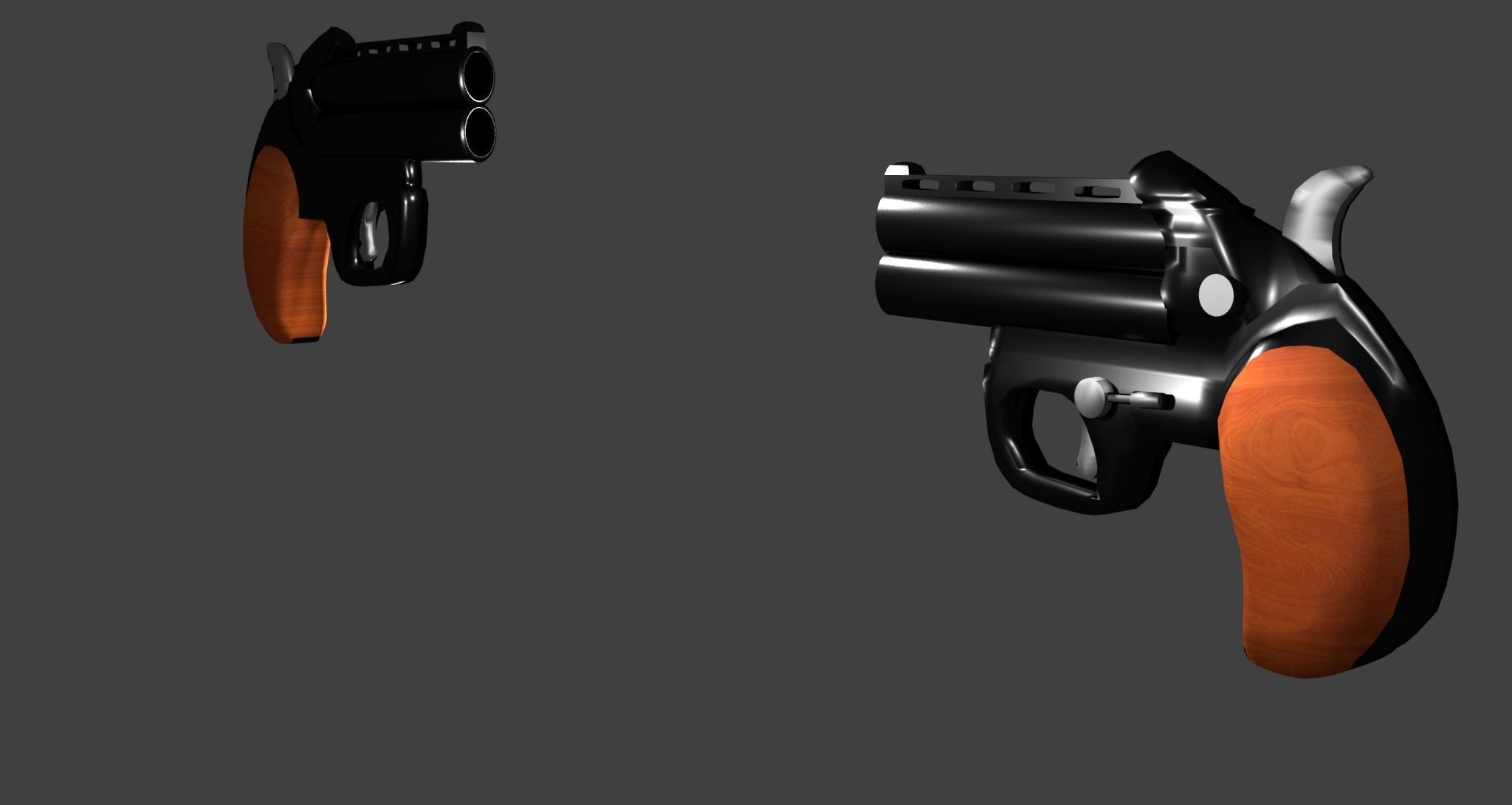 Palm pistol  3D model_13