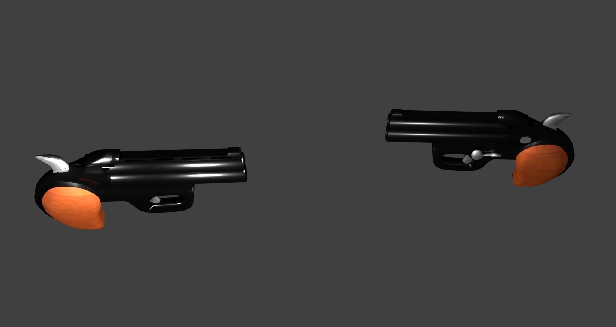Palm pistol  3D model_14