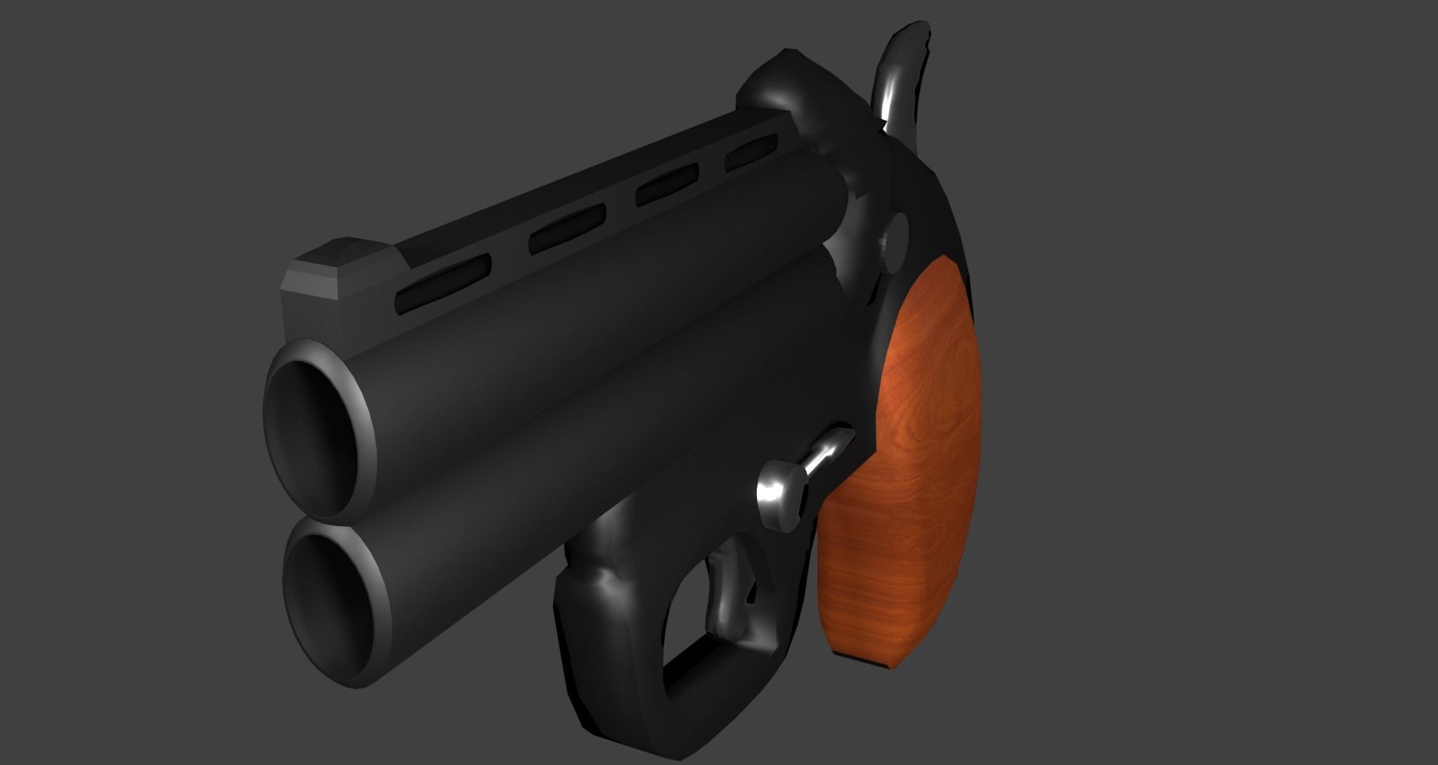 Palm pistol  3D model_16