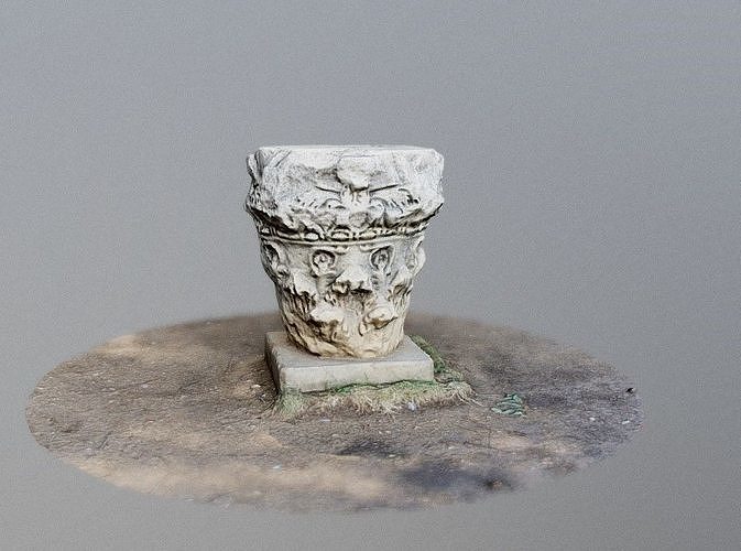 Zadar Column Head 3D model