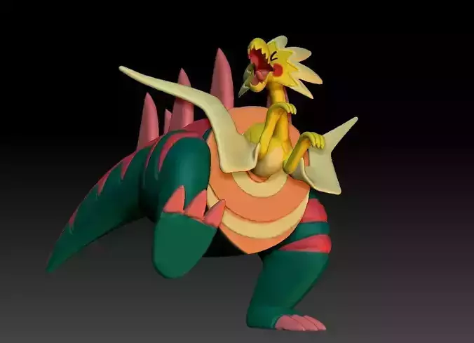 Galar Pokemon Fossil Dracozolt