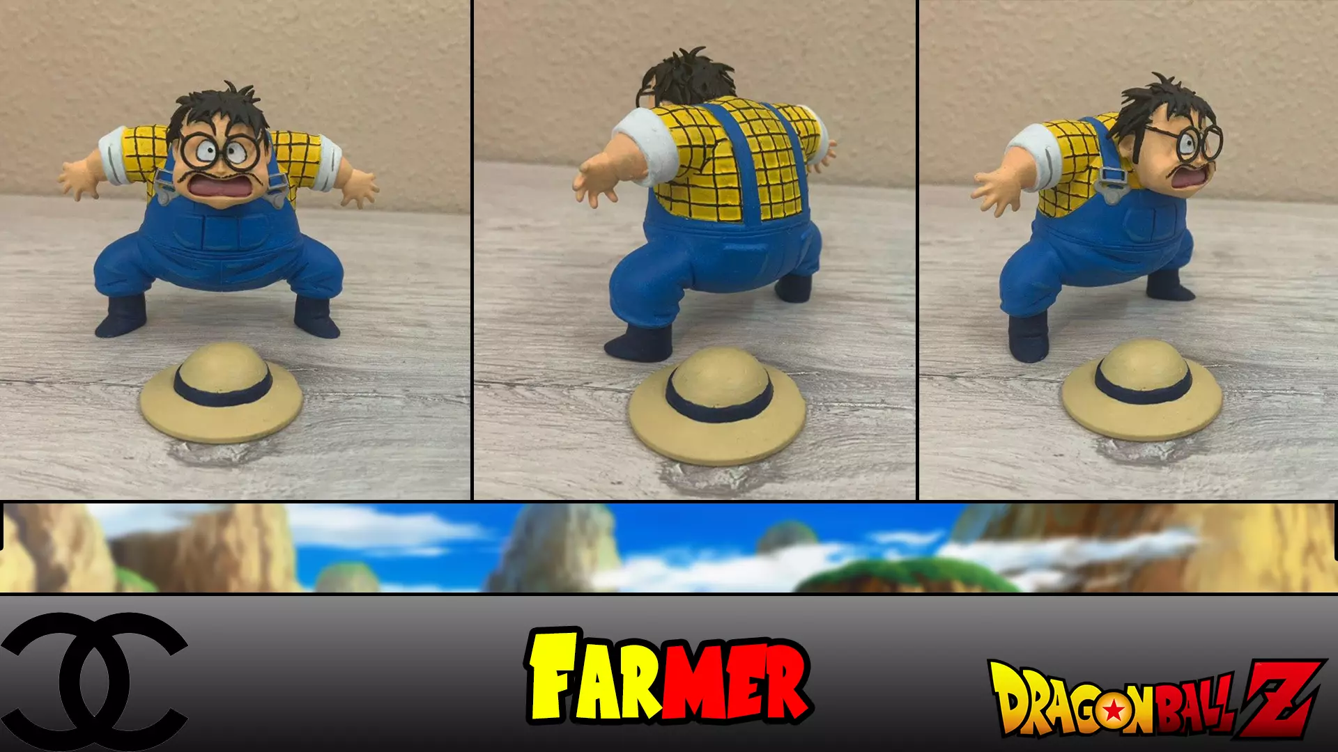 Farmer-DragonBall dragon ball z farmer 3D print model_0