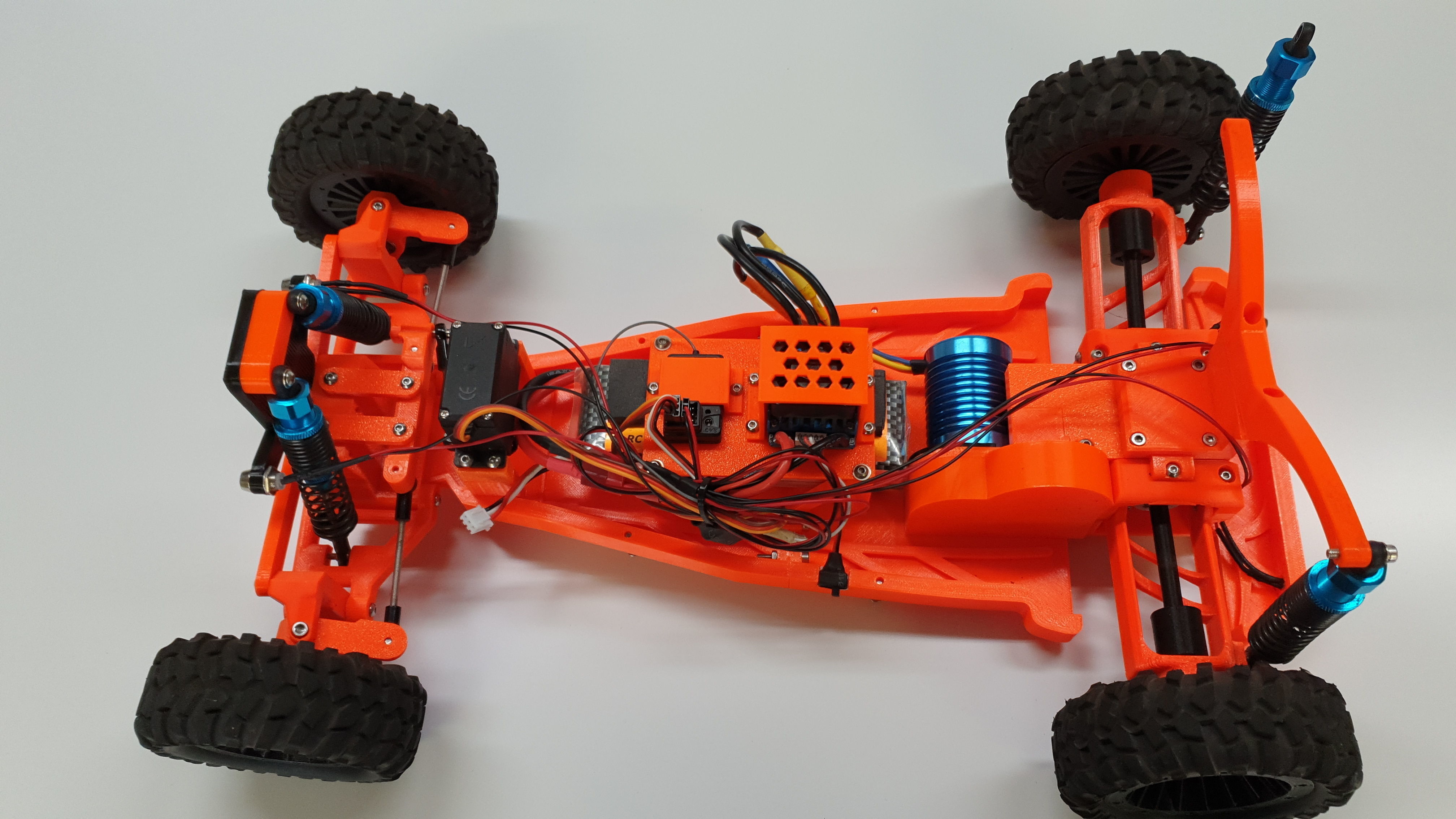 Hot Rod - RC car 3D print model_42