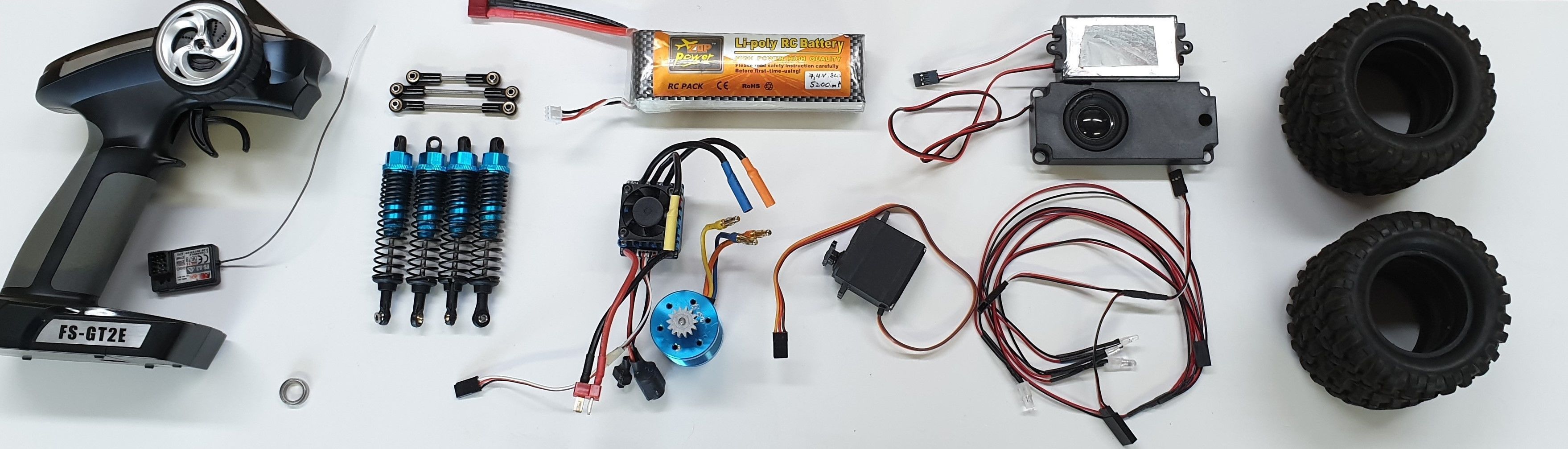 Hot Rod - RC car 3D print model_5