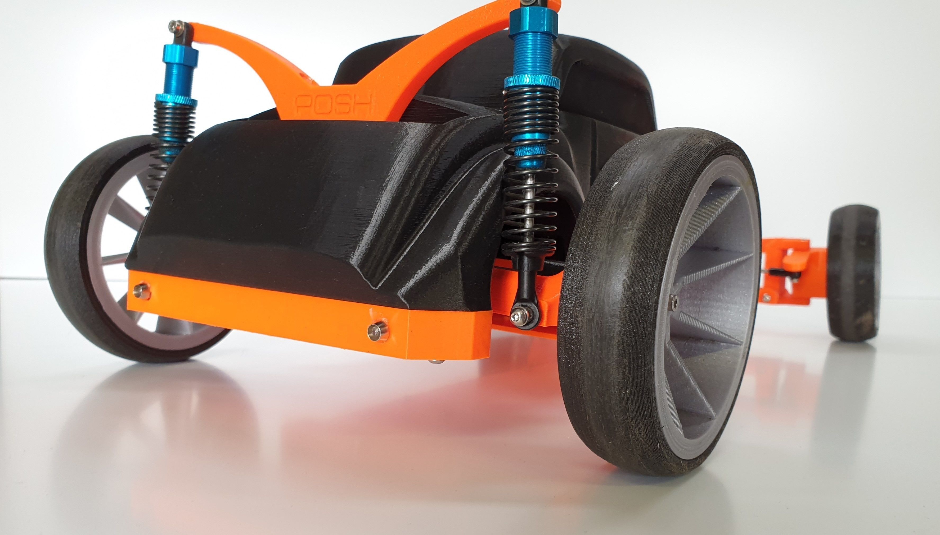 Hot Rod - RC car 3D print model_48