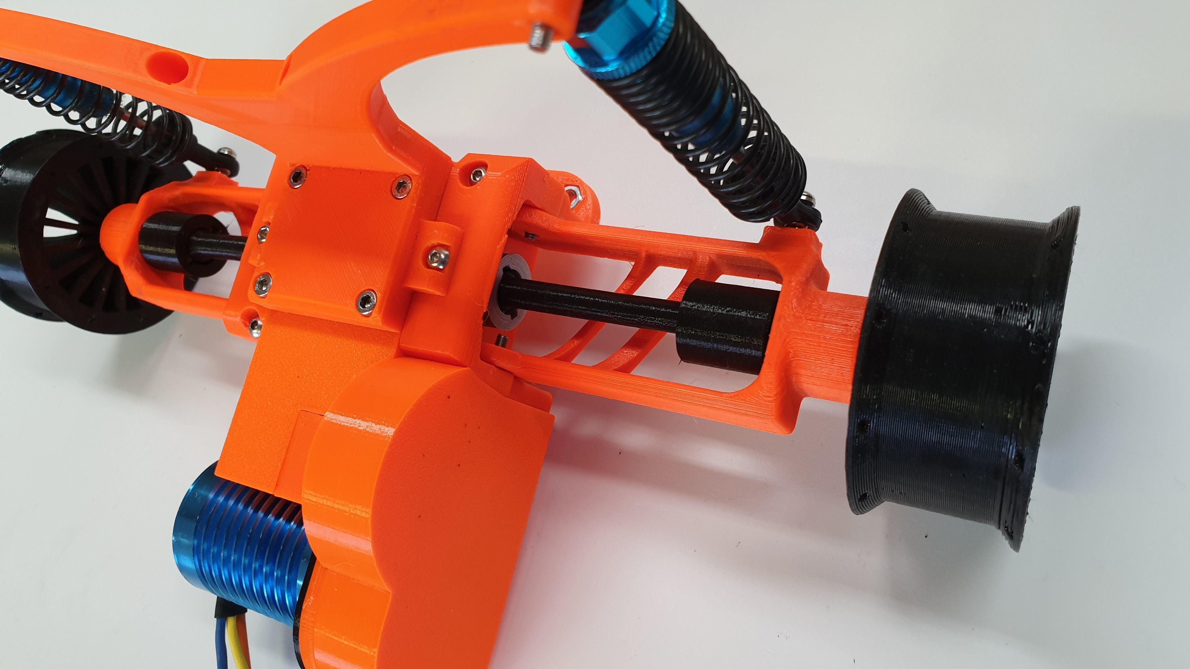 Hot Rod - RC car 3D print model_22