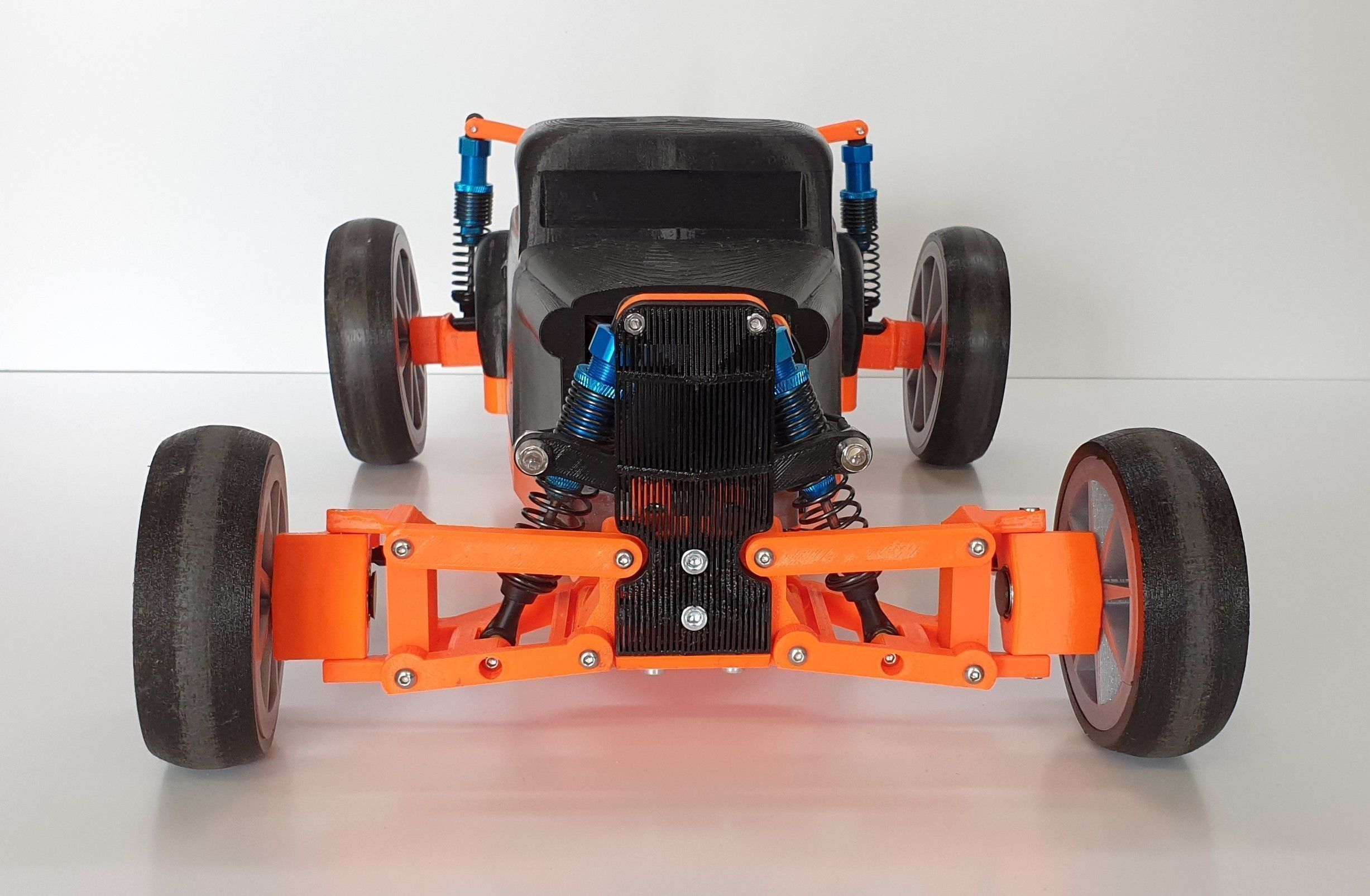 Hot Rod - RC car 3D print model_44