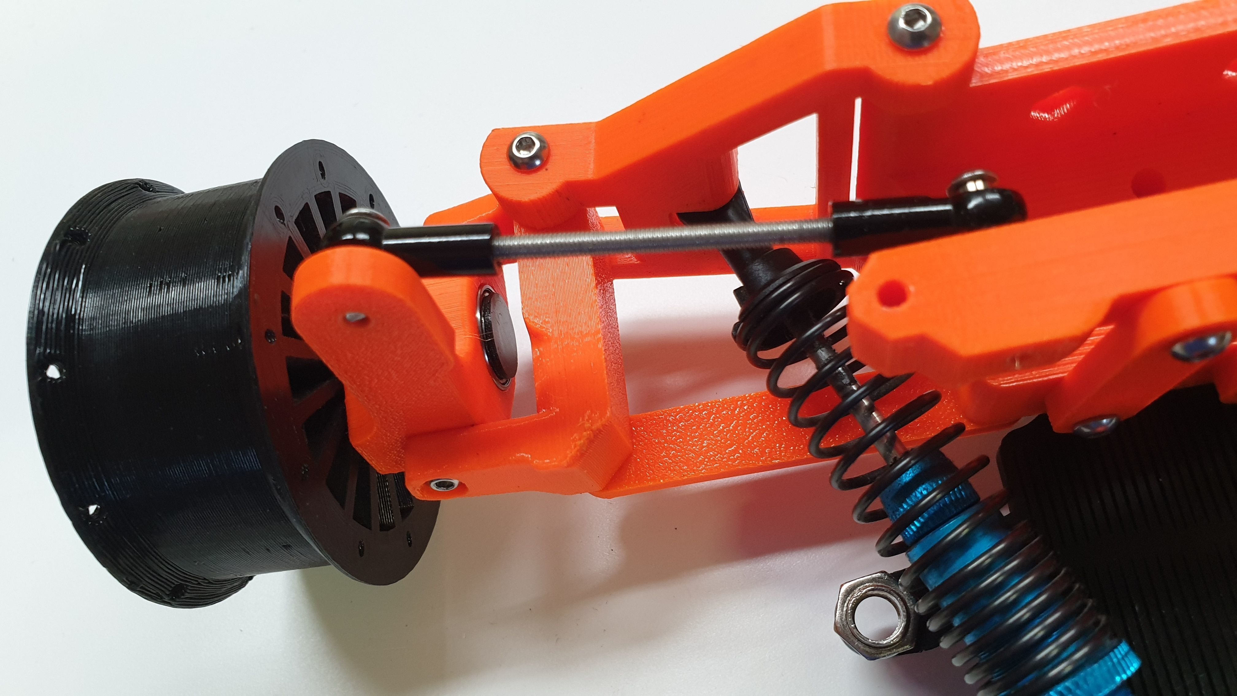 Hot Rod - RC car 3D print model_27