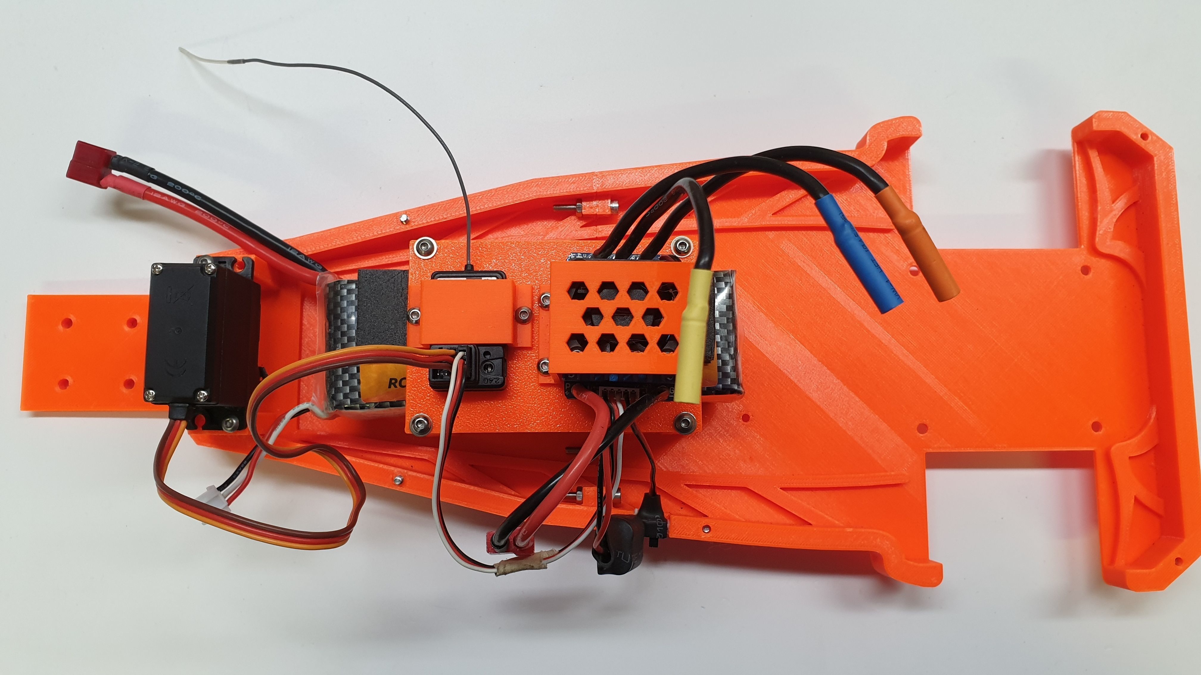 Hot Rod - RC car 3D print model_31