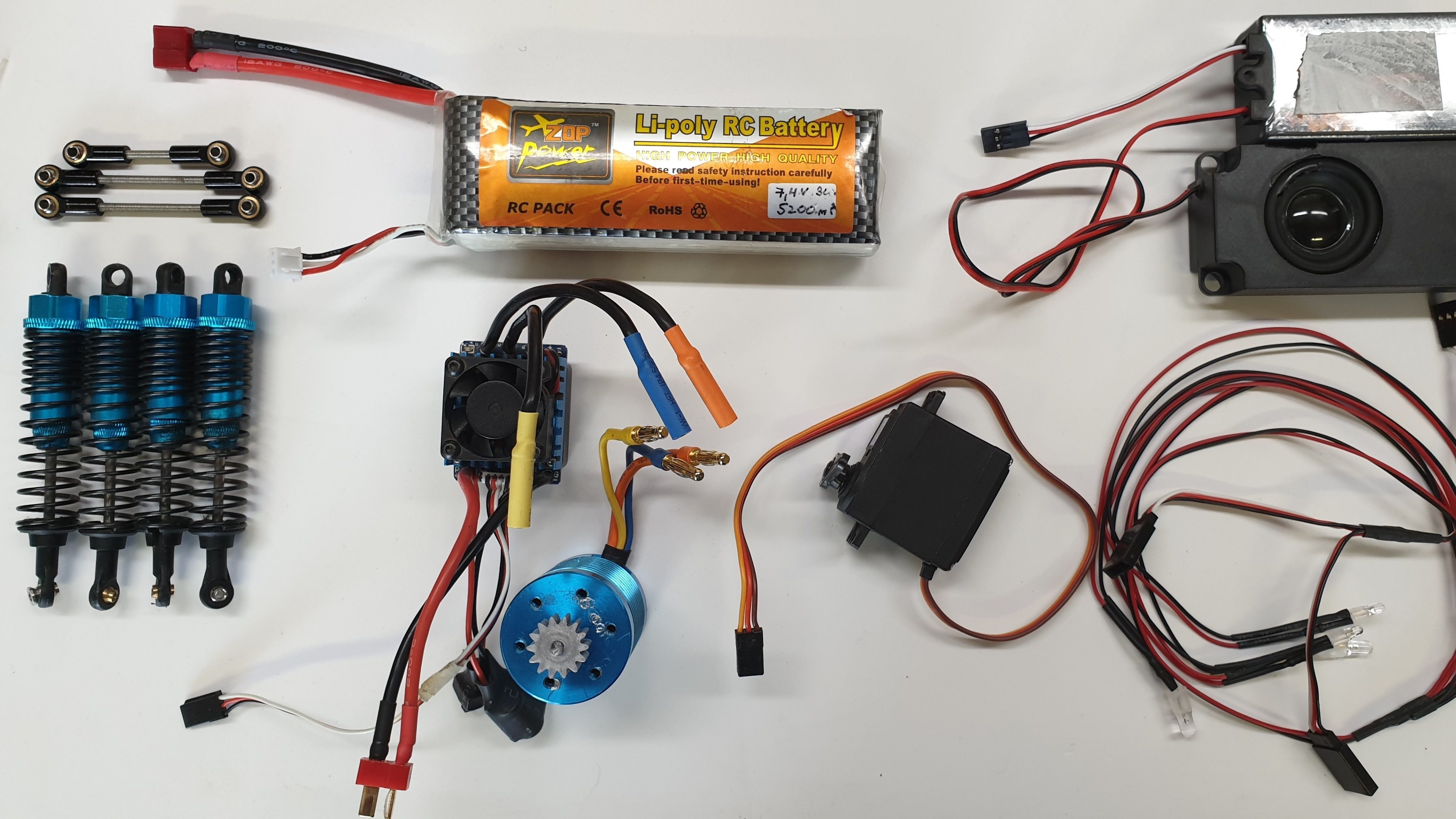 Hot Rod - RC car 3D print model_7