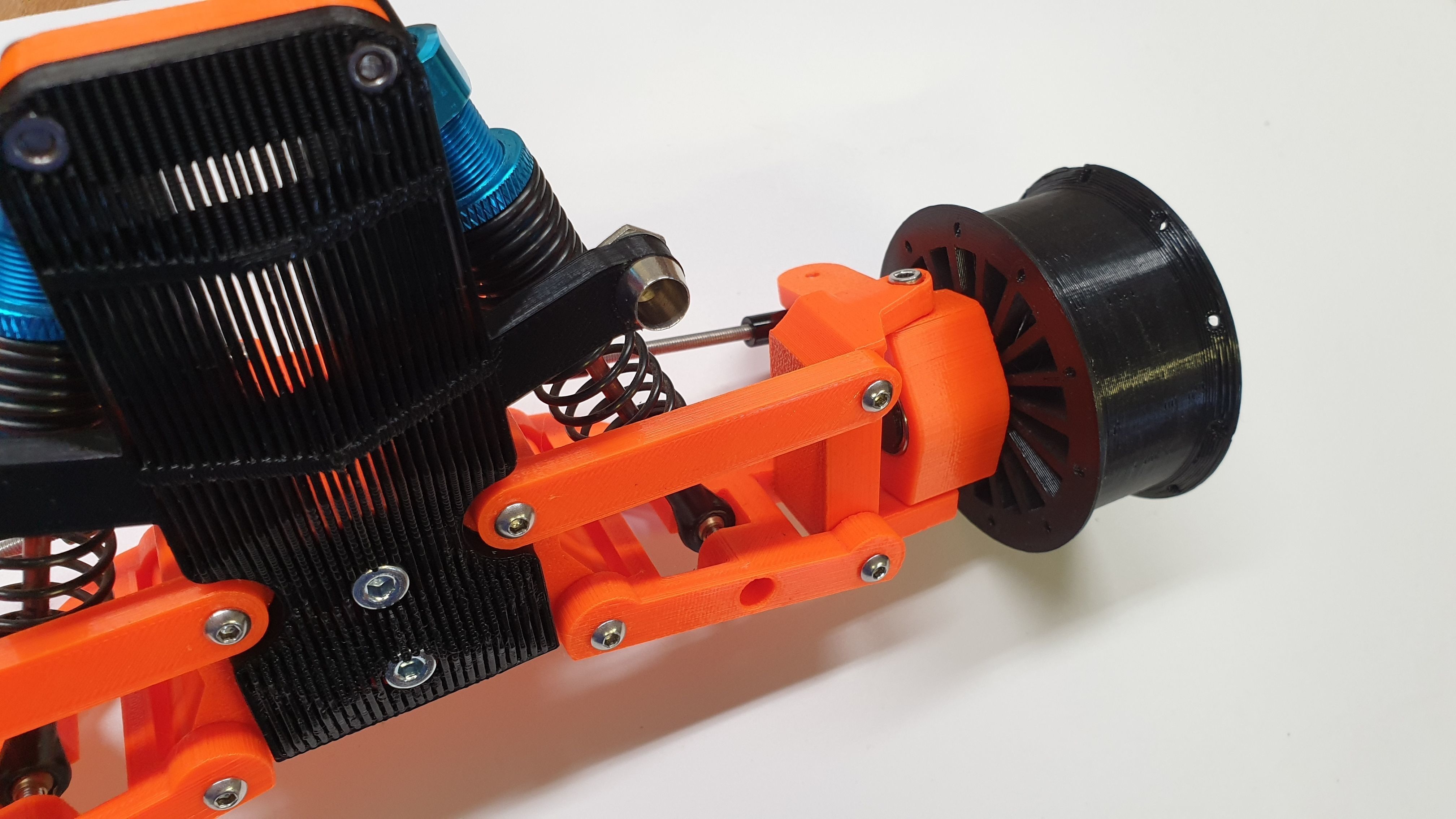 Hot Rod - RC car 3D print model_26