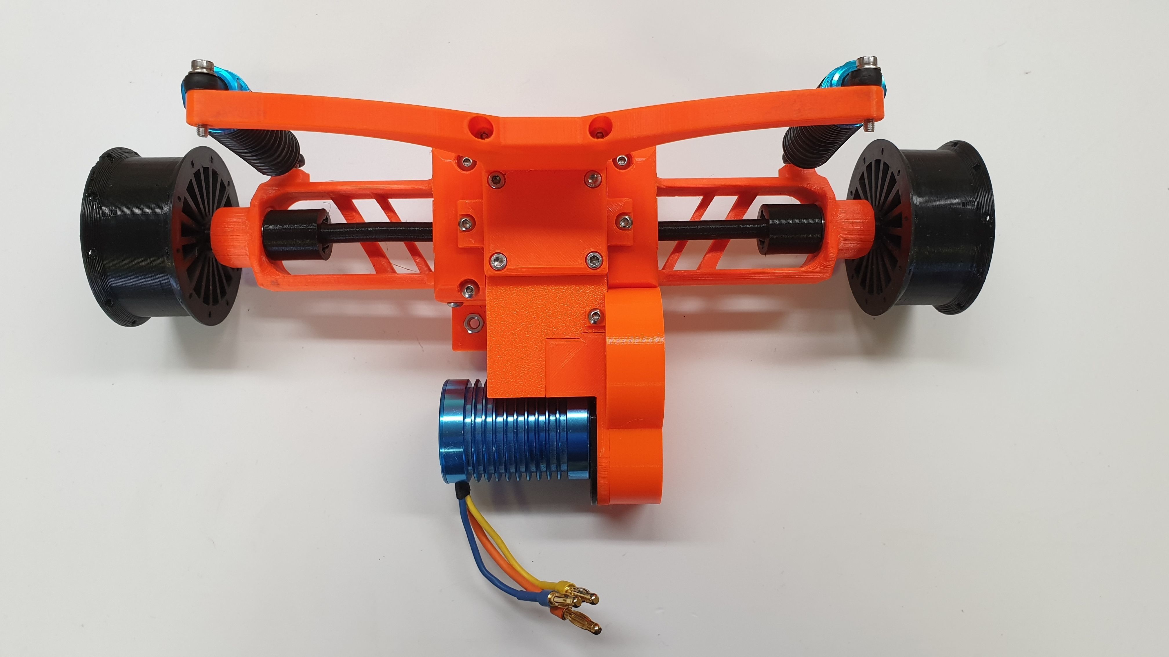 Hot Rod - RC car 3D print model_20