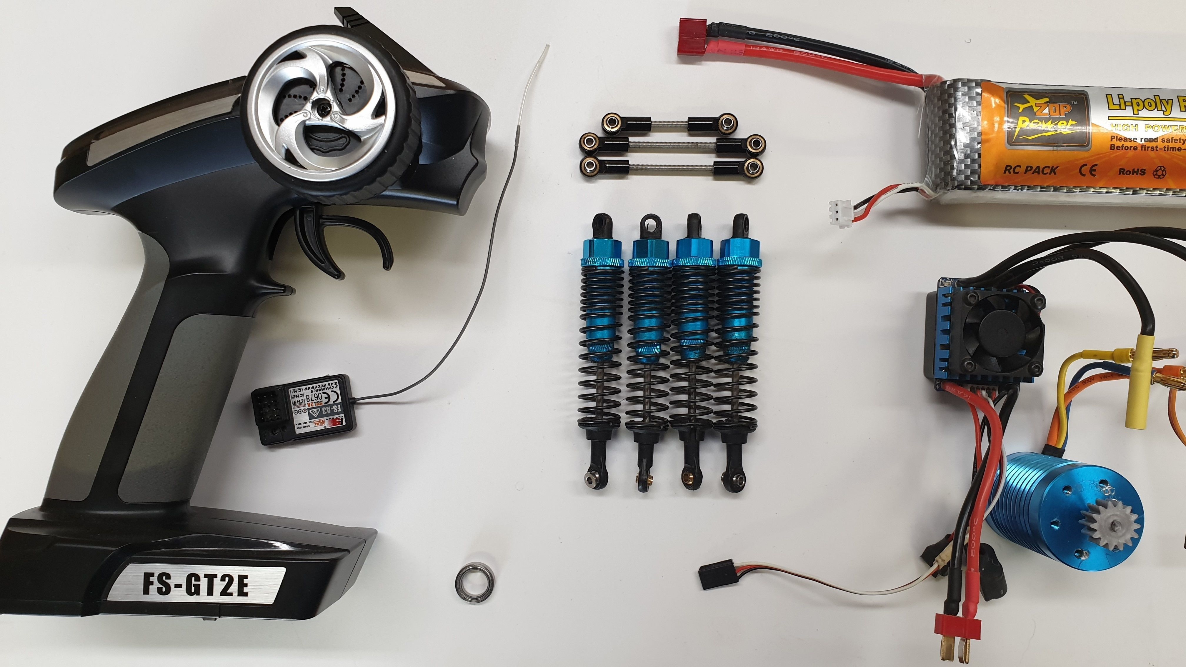 Hot Rod - RC car 3D print model_6