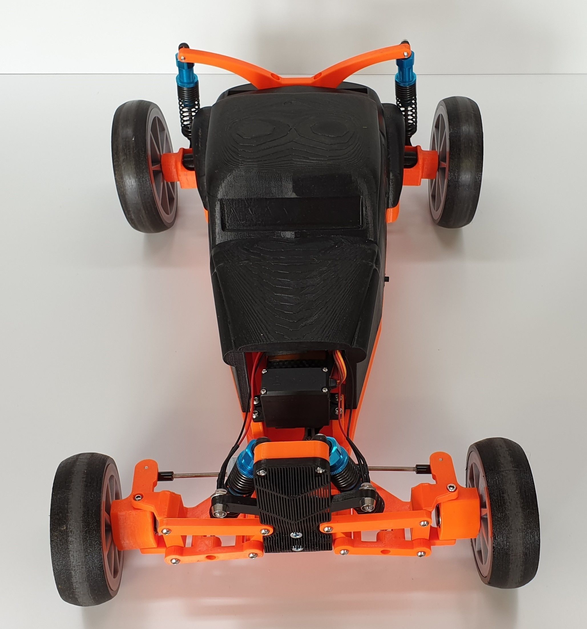 Hot Rod - RC car 3D print model_45